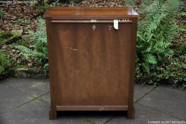 Image 18 of AN OLD CHARM JAYCEE LIGHT OAK TALL CHEST OF DRAWERS STAND