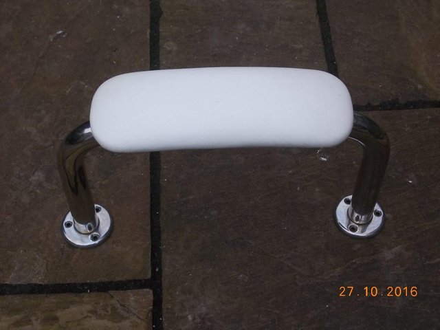 Preview of the first image of Back Rest for Disabled Toilet, WC etc. - Well Padded.