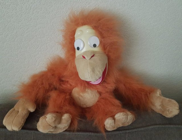 Preview of the first image of Tam Tam Orangutan Interactive Plush Toy.