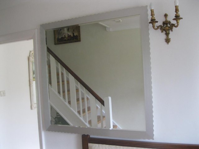Image 2 of Large Mirror from Heal's (45' x 45' / 115 x 115 cm )