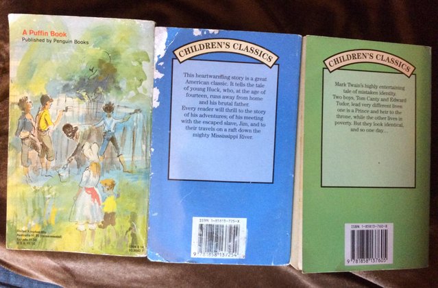 Image 2 of Three Children's Paperback Books By Mark Twain