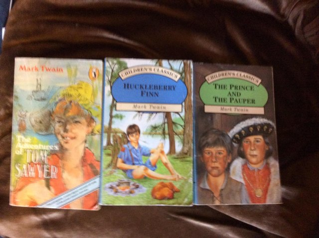 Image 3 of Three Children's Paperback Books By Mark Twain
