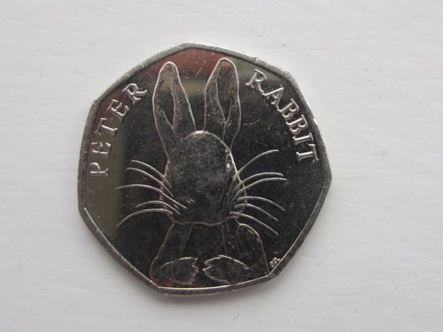 Preview of the first image of Peter Rabbit 50p..