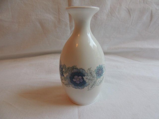 Preview of the first image of Wedgwood '' Clementine '' Bud Vase..