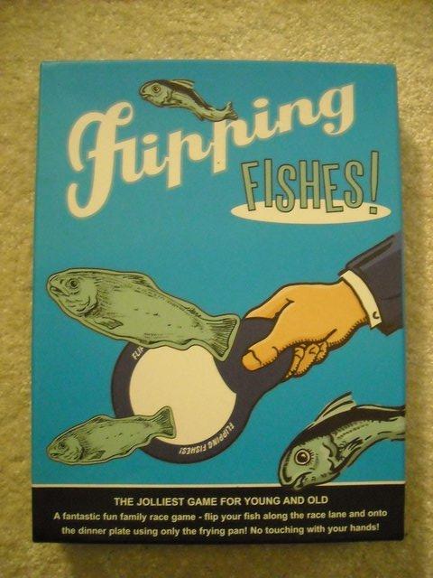 Preview of the first image of Flipping Fishes game for all the family New, UNOPENED.
