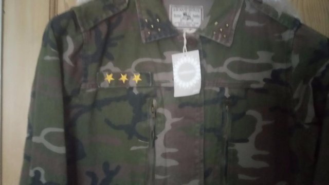 Image 3 of New Military Style Ladies Jacket Size 10