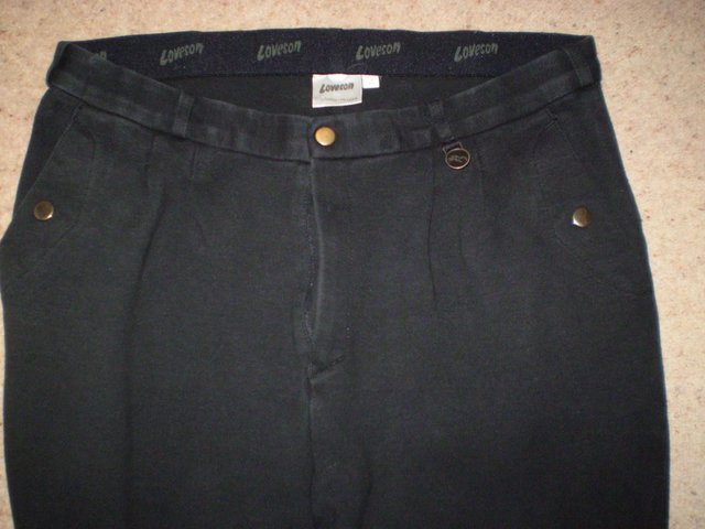 Preview of the first image of LOVESON BLACK LADIES JODS SIZE 36".
