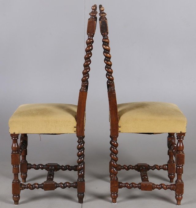 Image 2 of PAIR ANTIQUE CHAIRS