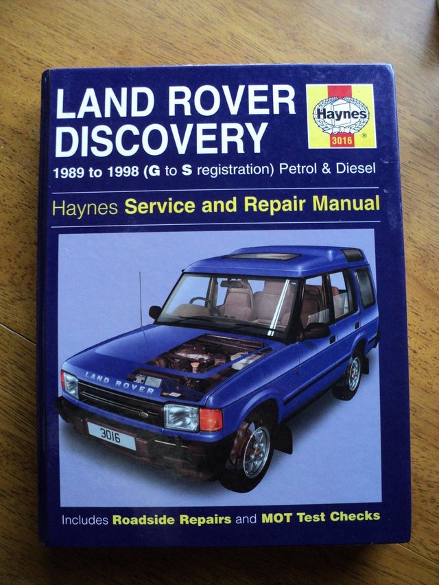 Preview of the first image of Land Rover Discovery -Haynes Manual- 1989-1998.