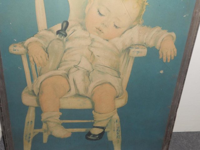 Preview of the first image of baby picture in fair condition.