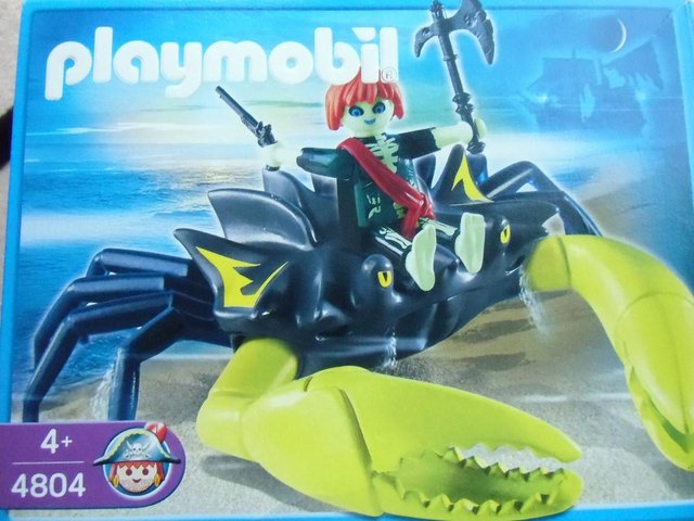 Image 2 of Playmobil Ghost Pirate on Crab (4804)