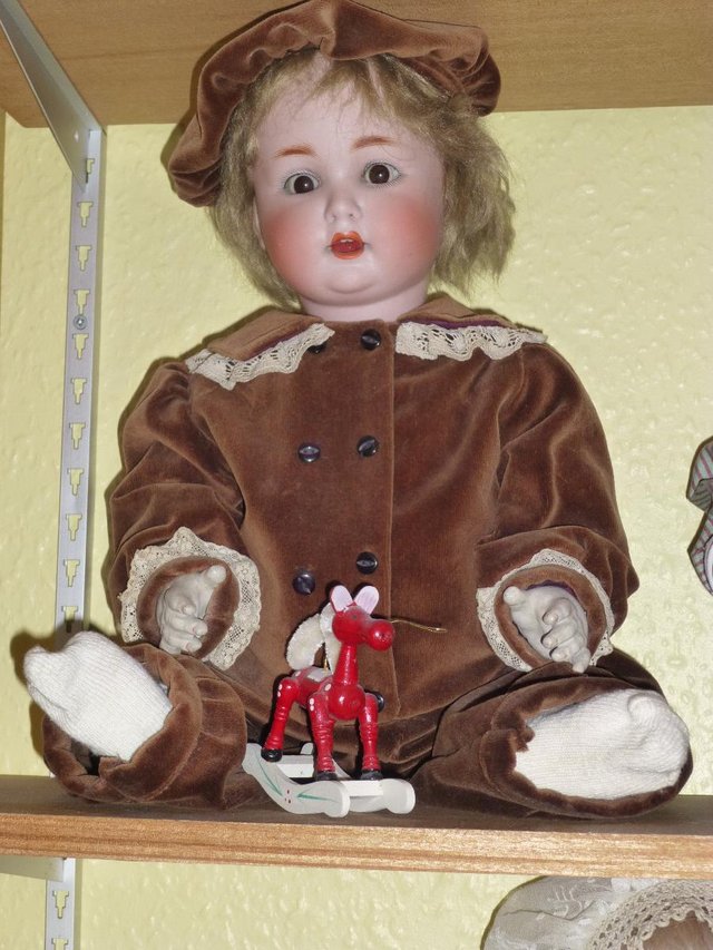 Preview of the first image of GERMAN ANTIQUE DOLL.