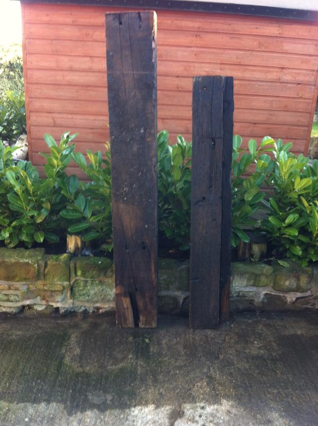 Preview of the first image of Reclaimed railway sleepers.