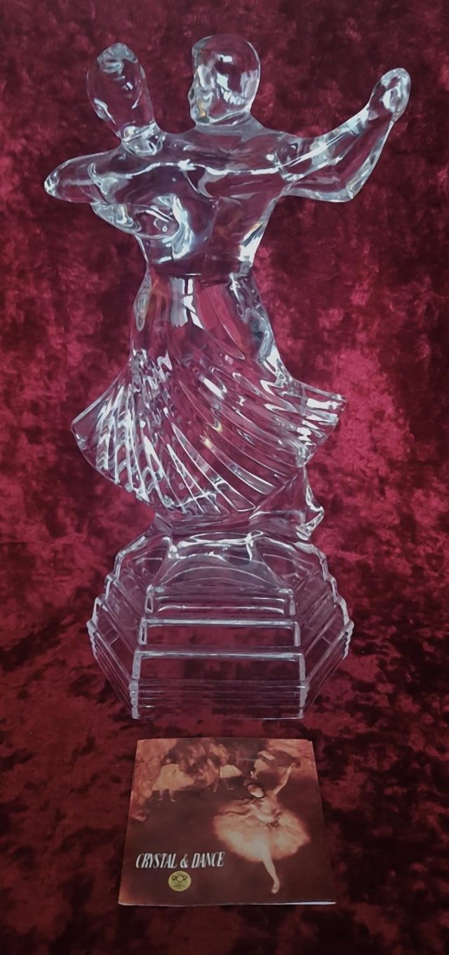 Preview of the first image of Royal Crystal Rock "Tango" Crystal Figurine - Boxed.