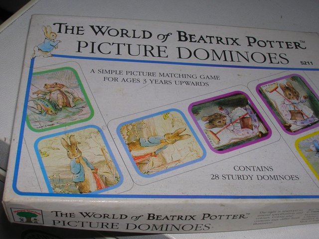 Preview of the first image of Beatrice Potter dominoes.