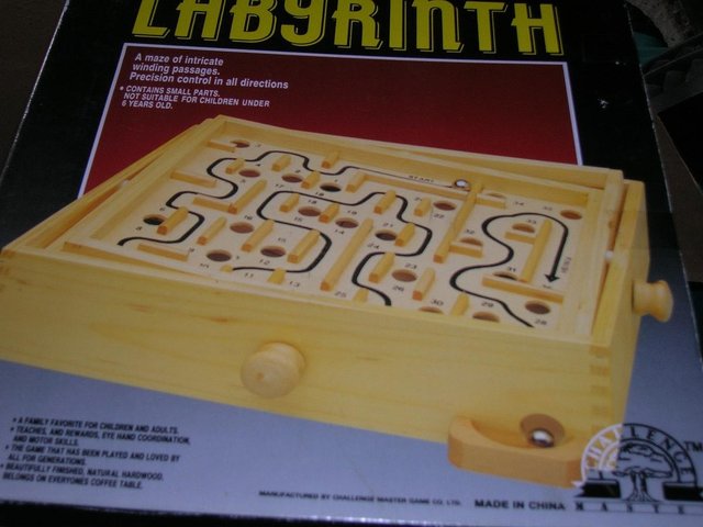 Preview of the first image of Labyrinth wooden puzzle.