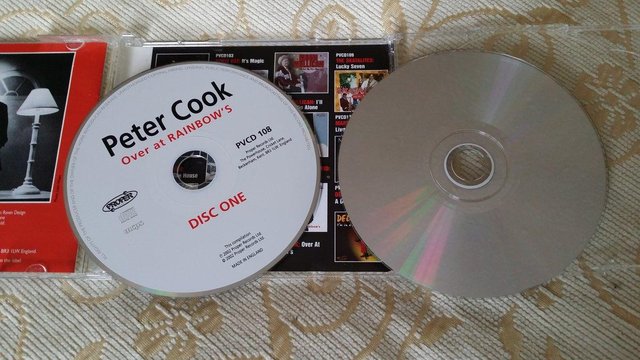 Image 3 of *RARE* Peter Cook "Over At Rainbows" Double CD As New