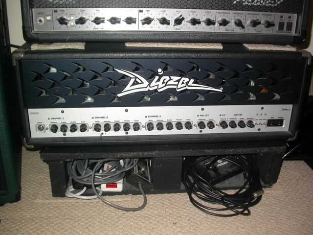 Preview of the first image of DIEZEL HERBERT AMP HEAD 180 watt hi gain monster tone custom.