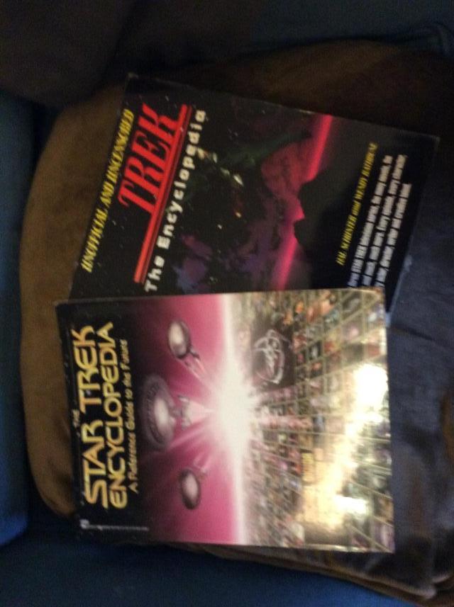 Preview of the first image of Two Star Trek Books.