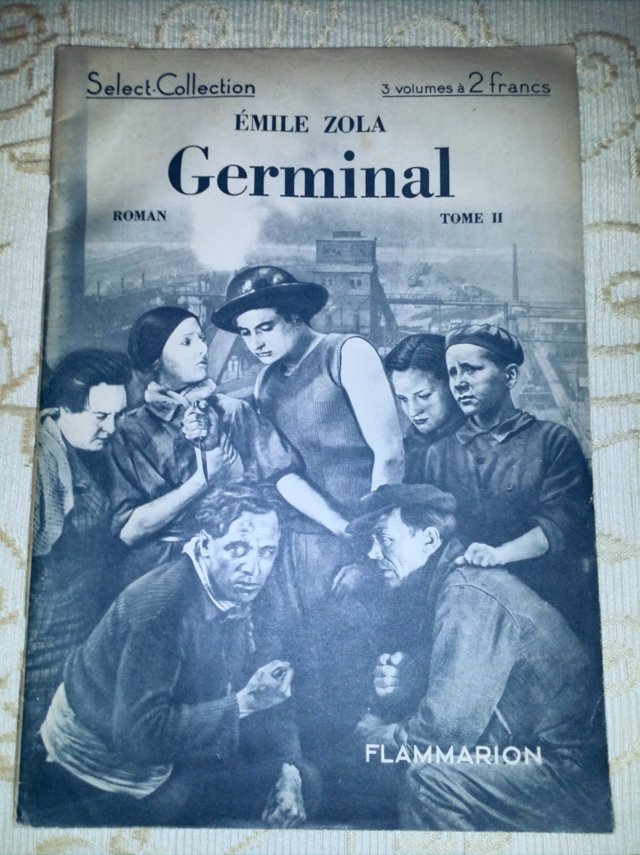 Image 21 of Complete 3 Tome Set ÉMILE ZOLA GERMINAL, French 1930's Eds