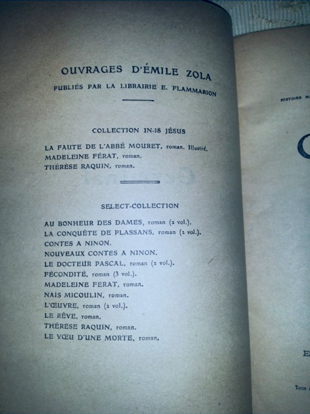 Image 37 of Complete 3 Tome Set ÉMILE ZOLA GERMINAL, French 1930's Eds