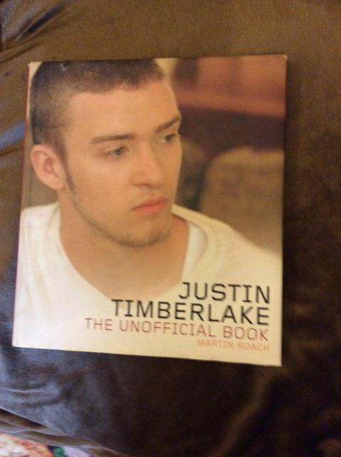 Preview of the first image of Justin Timberlake The Unofficial Book by Martin Roach.