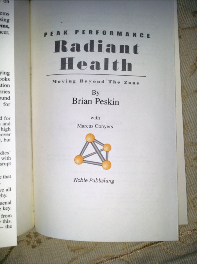 Image 5 of RADIANT HEALTH Marcus Conyers & Brian Scott Peskin HEALTH BO