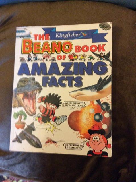 Preview of the first image of The Beano Book of Amazing Facts.