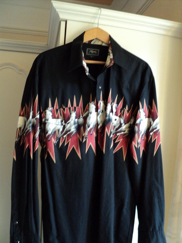Image 2 of Country & Western Shirt L-XL size