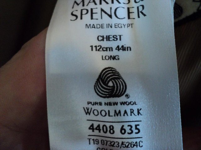 Image 5 of Marks & Spencer. Gents Jacket 42-44" L Chest Super!