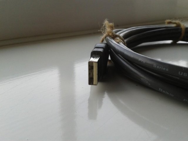 Image 2 of 3M USB 2.0 Type A to Type B Cable (Black)