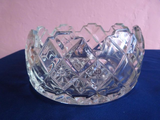 Preview of the first image of Vintage Glass trifle bowl/dish.