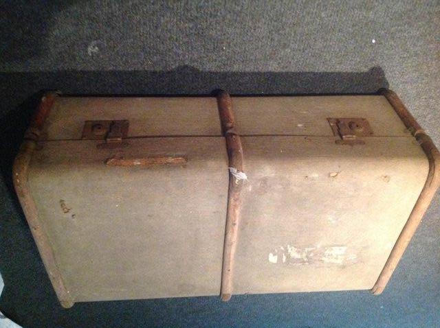 Image 2 of Chest suitcase luggage vintage