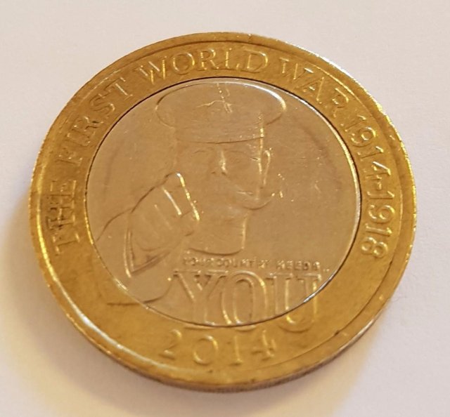 Preview of the first image of £2 Coin, Rare, Lord Kitchener.