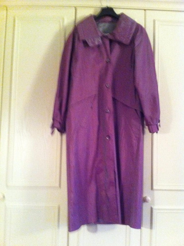 Preview of the first image of Jan Robert raincoat (size 12).