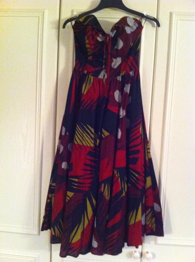 Preview of the first image of Frank Usher (London) designer dress - size 10.