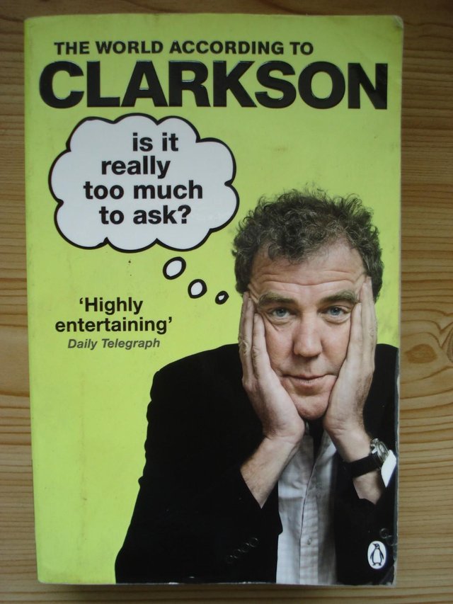 Preview of the first image of “THE WORLD ACCORDING TO CLARKSON” BY JEREMY CLARKSON.