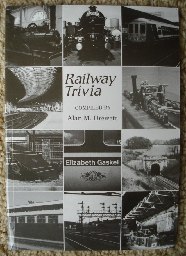 Preview of the first image of NEW RAILWAY TRIVIA PAPERBACK FOR ALL RAILWAY ENTHUSIASTS.