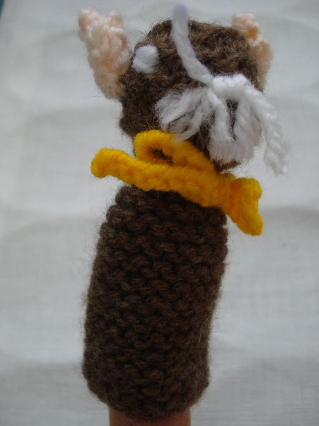 Image 3 of NEW 3 x UNIQUE HANDCRAFTED FINGER PUPPETS