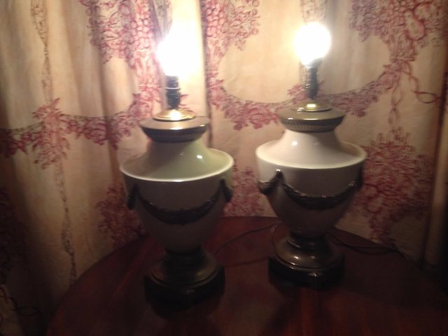 Preview of the first image of Vintage Brass lamps.