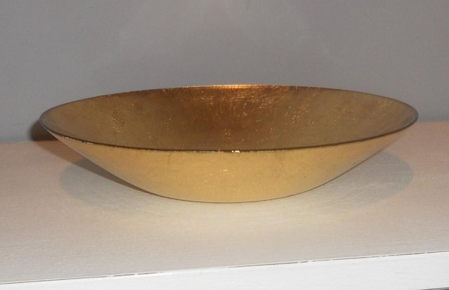 Preview of the first image of Gold Glass Bowl.