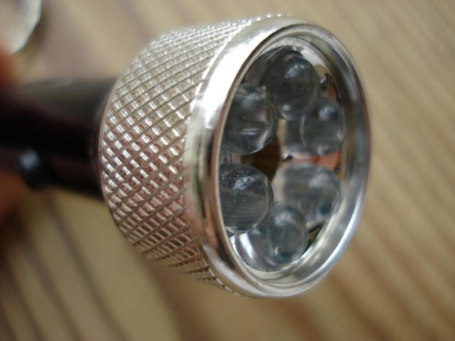 Image 2 of NEW LED MINI TORCH ON A KEYRING WITH BATTERIES
