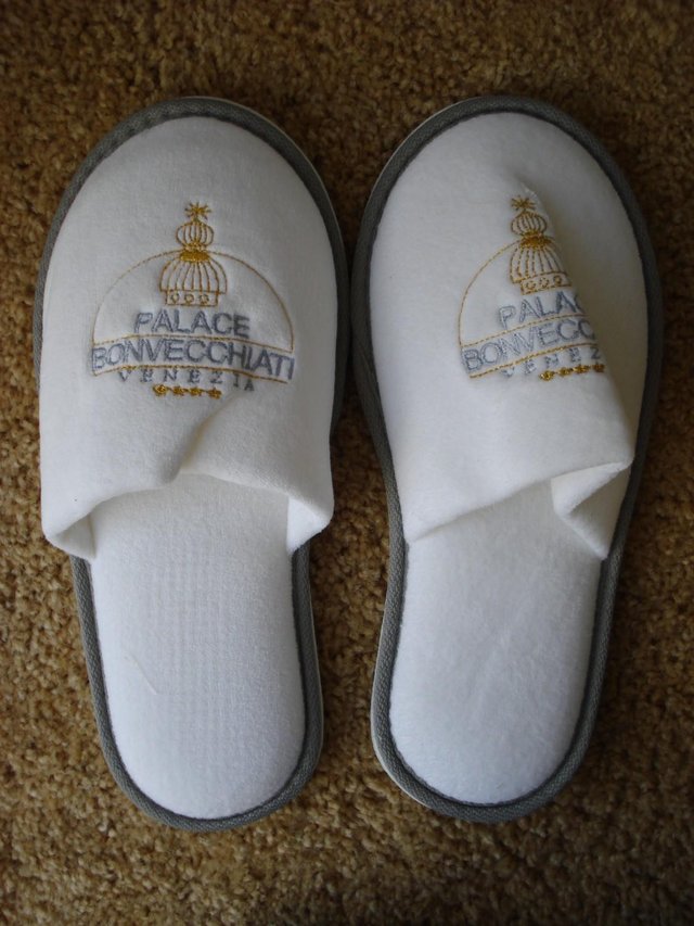 Preview of the first image of NEW MENS LUXURY “PALACE BONVECCHIATI” FLAT SLIPPERS/MULES.