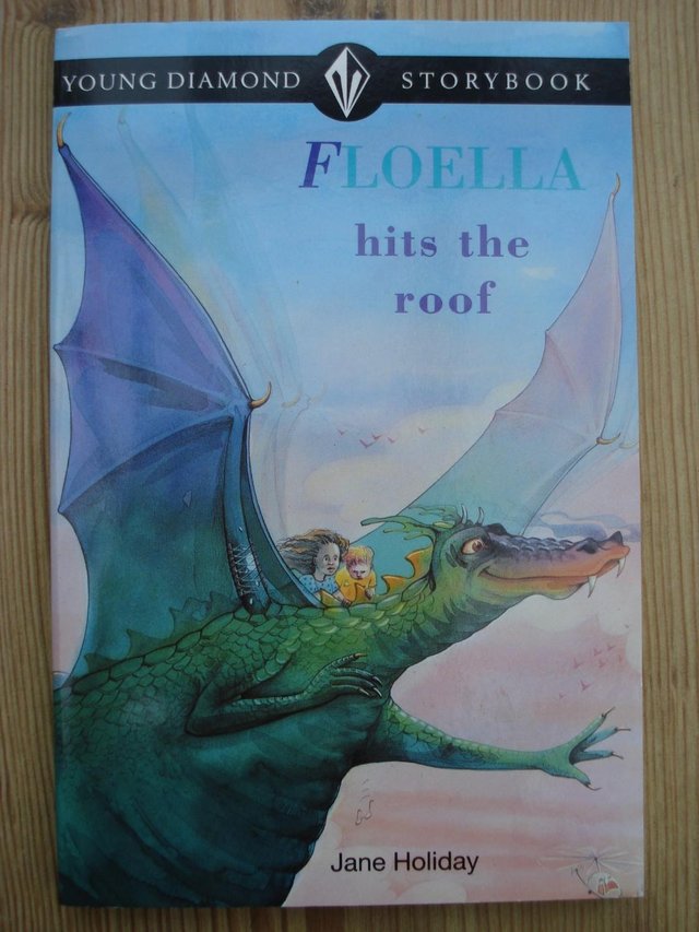 Preview of the first image of NEW CHILDREN’S BOOK “FLOELLA HITS THE ROOF” by Jane Holiday.