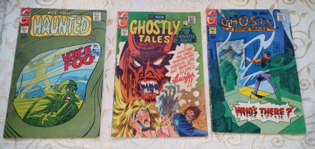 Preview of the first image of 3x CHARLTON COMICS from 1973, Good Condition..
