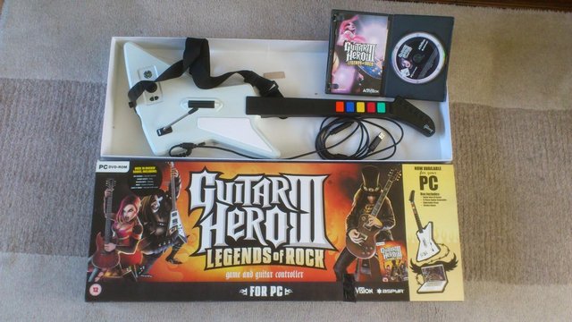 Preview of the first image of Guitar Hero 111 Legends of Rock. PC DVD-ROM.
