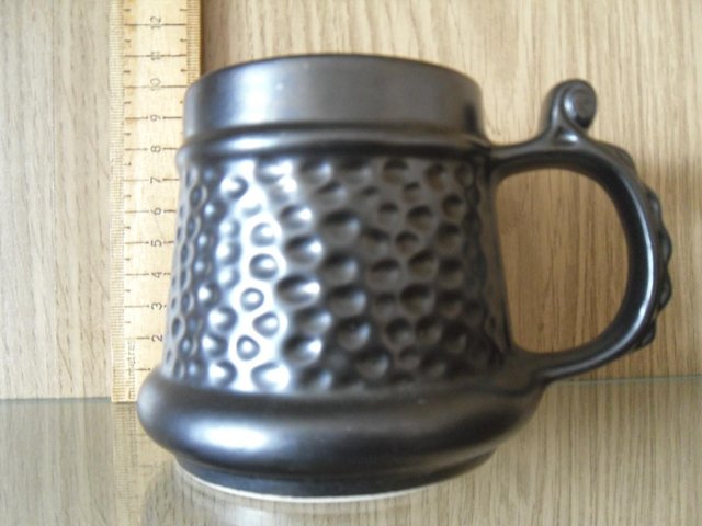 Preview of the first image of Prinknesh Pottery mugs & candle holder.