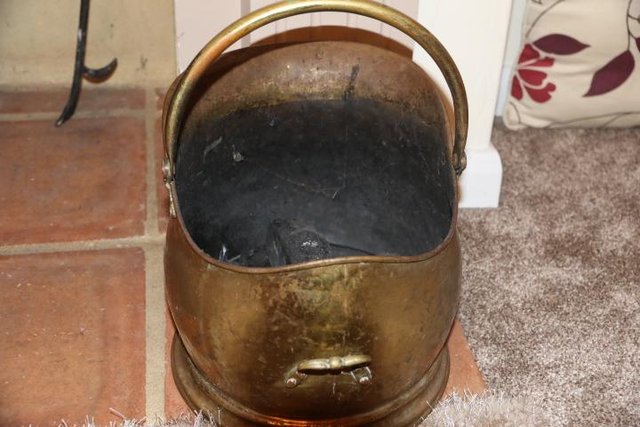 Preview of the first image of Brass Coal scuttle.