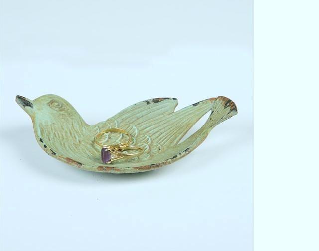 Preview of the first image of Sass & Belle Boudoir Bird Jewellery Dish - NEW.
