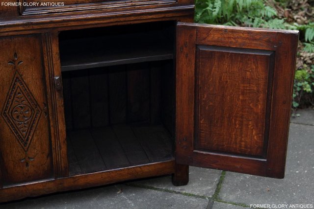 Image 40 of A TITCHMARSH & GOODWIN OAK DRESSER BASE SIDEBOARD HALL TABLE